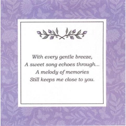 Personalized Memorial Gift Chime | All That We Love Deeply - The Comfort Company