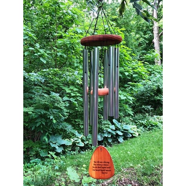 Personalized Memorial Gift Chime | Fathers Hold Our Hearts Forever - The Comfort Company