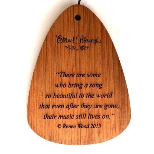 Personalized Memorial Gift Chime | Their Music Still Lives On - The Comfort Company