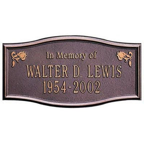 Personalized Memorial Plaques | The Comfort Company - The Comfort Company