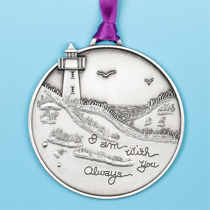 Remembrance Ornament with Lighthouse | I Am With You Always - The Comfort Company