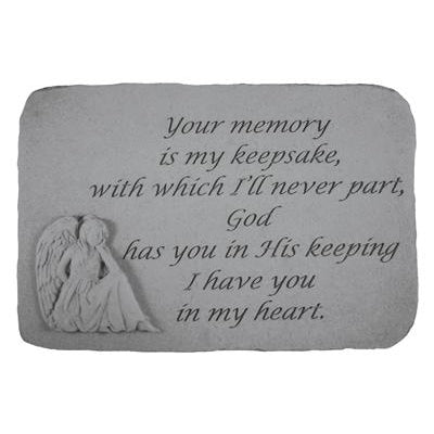 Sympathy Stepping Stone | Your Memory Is My Keepsake - The Comfort Company